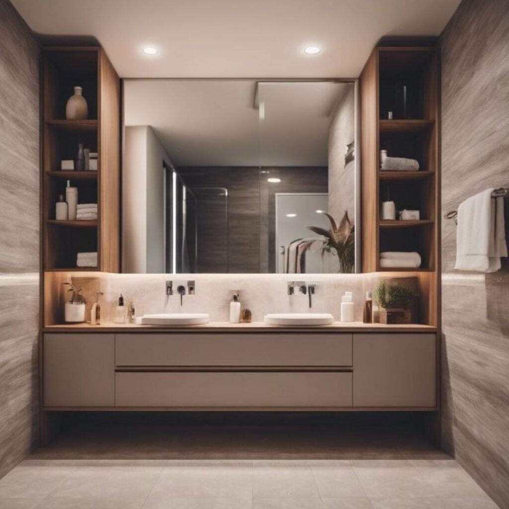 Hazelnut Moduler vanity Design