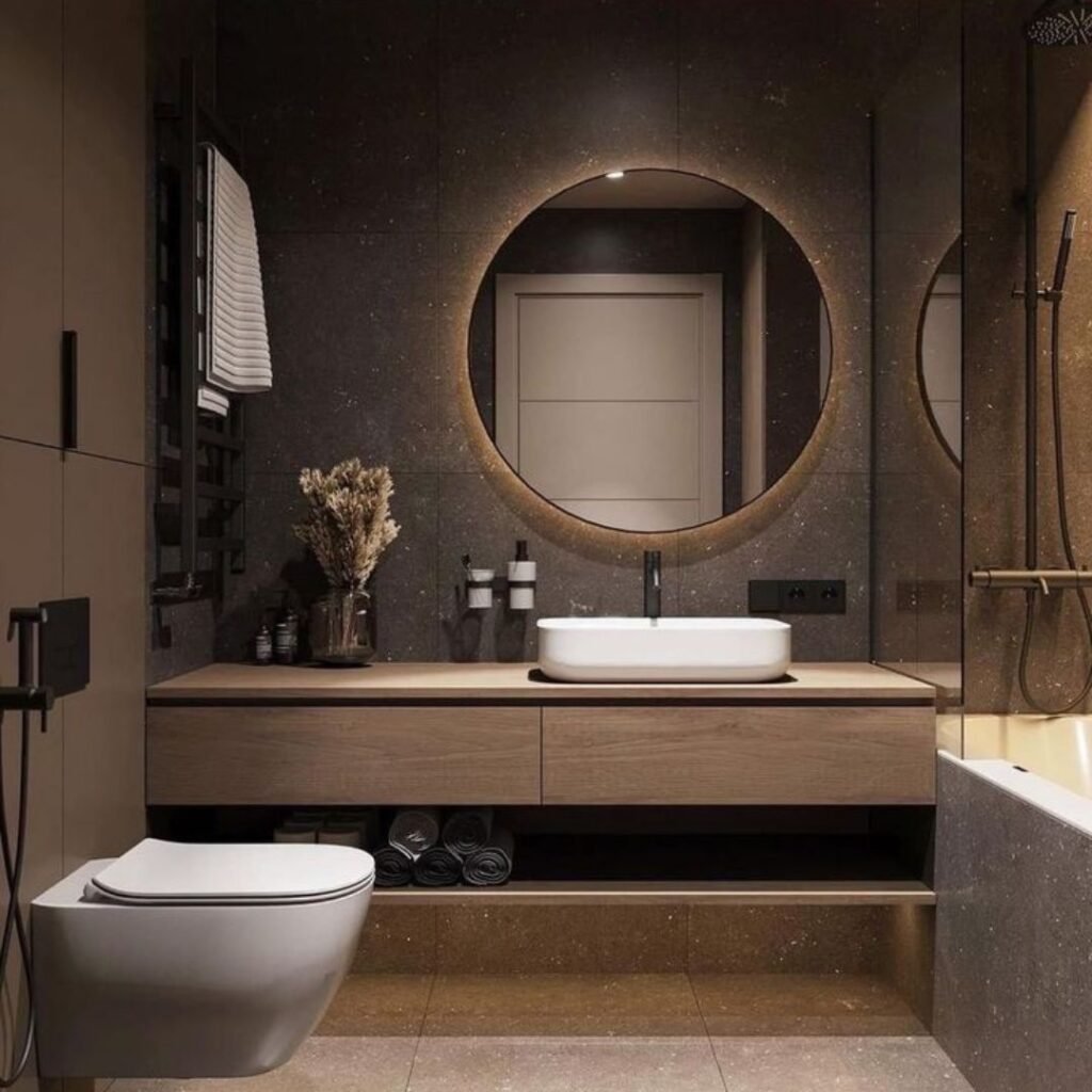 Hazelnut Moduler vanity Design