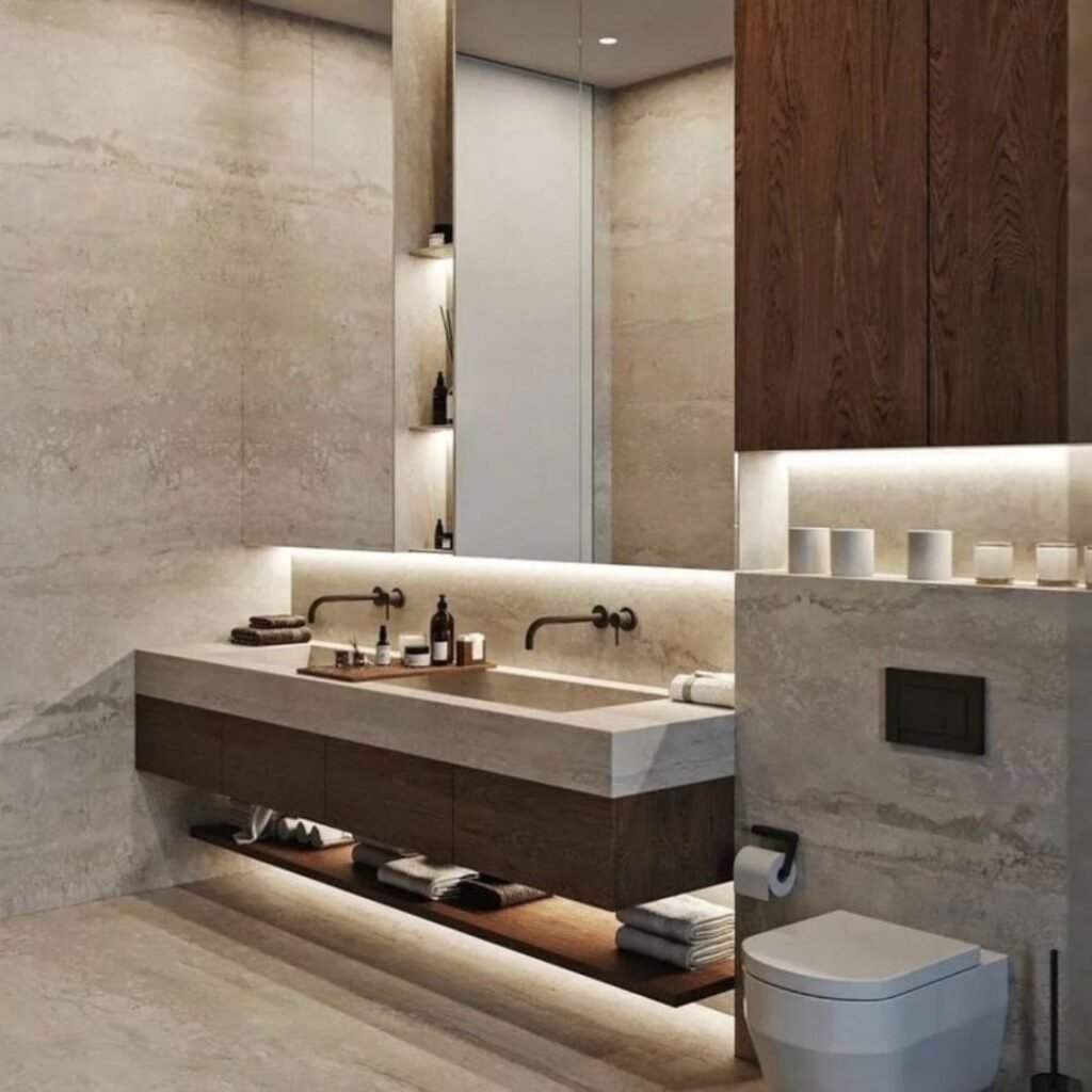 Hazelnut Moduler vanity Design