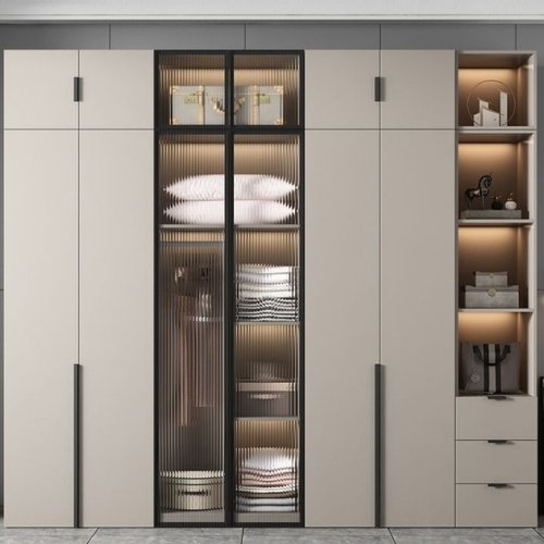 Hazelnut modular Loft & Floor-to-Ceiling Wardrobes